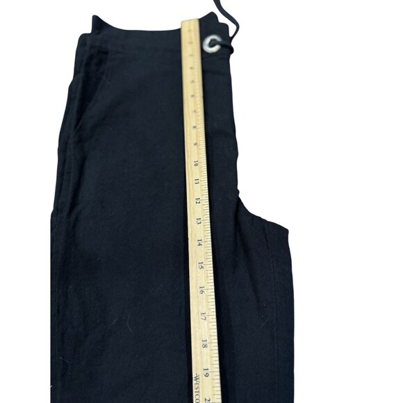 NEW Urban Outfitters Womens S Pants Jogger Black 100% Cotton Rise 14” Drawstring - Picture 6 of 10